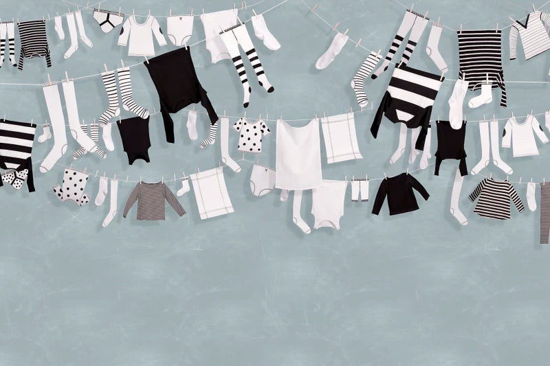Laundry Day - Blue