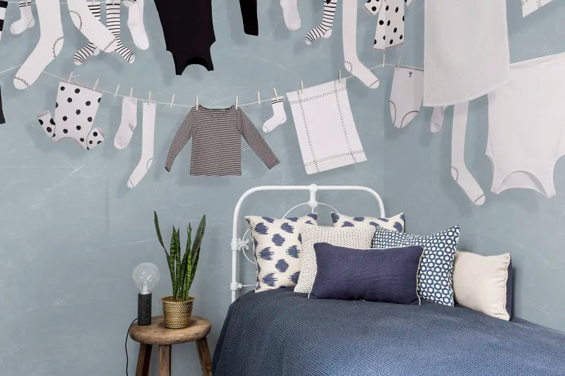 Laundry Day - Blue