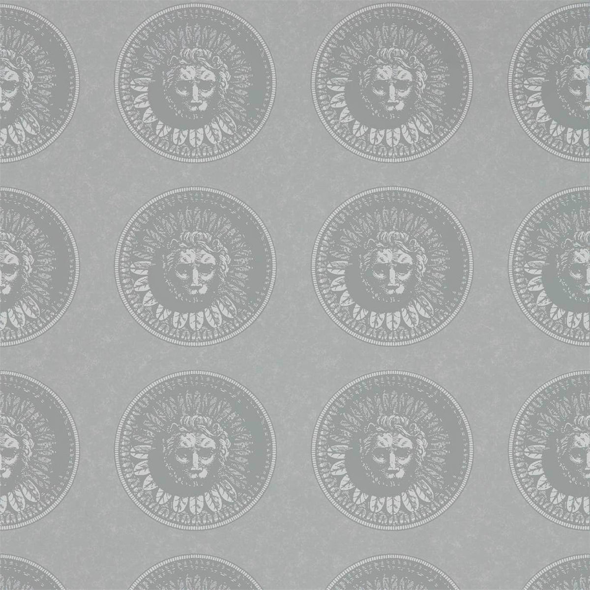 Medallion - Silver/Perfect White
