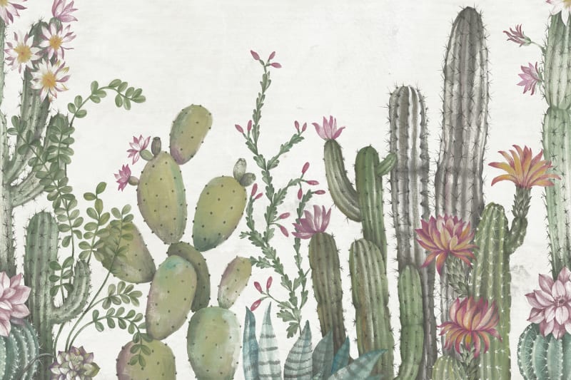 Playful Cactus - Ivory