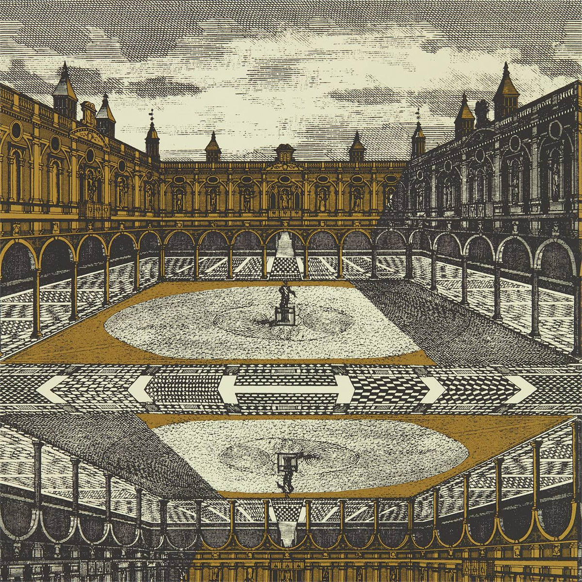 Royal Exchange - Paris Grey/Gold