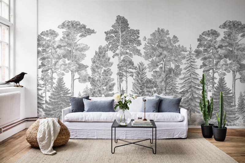 Scandinavian Bellewood - Gray