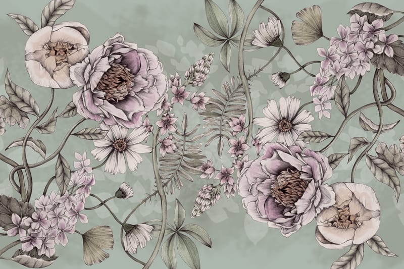 Spring Flower - Green