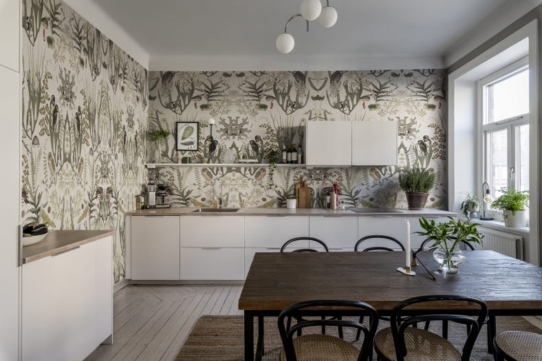 The Swedish Forest - White