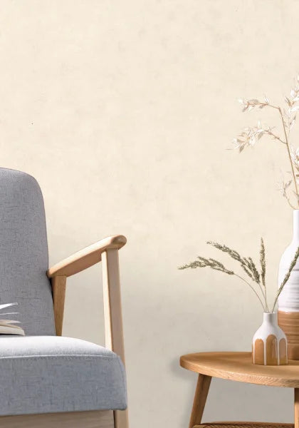 Beton Uni - Blanc Beige