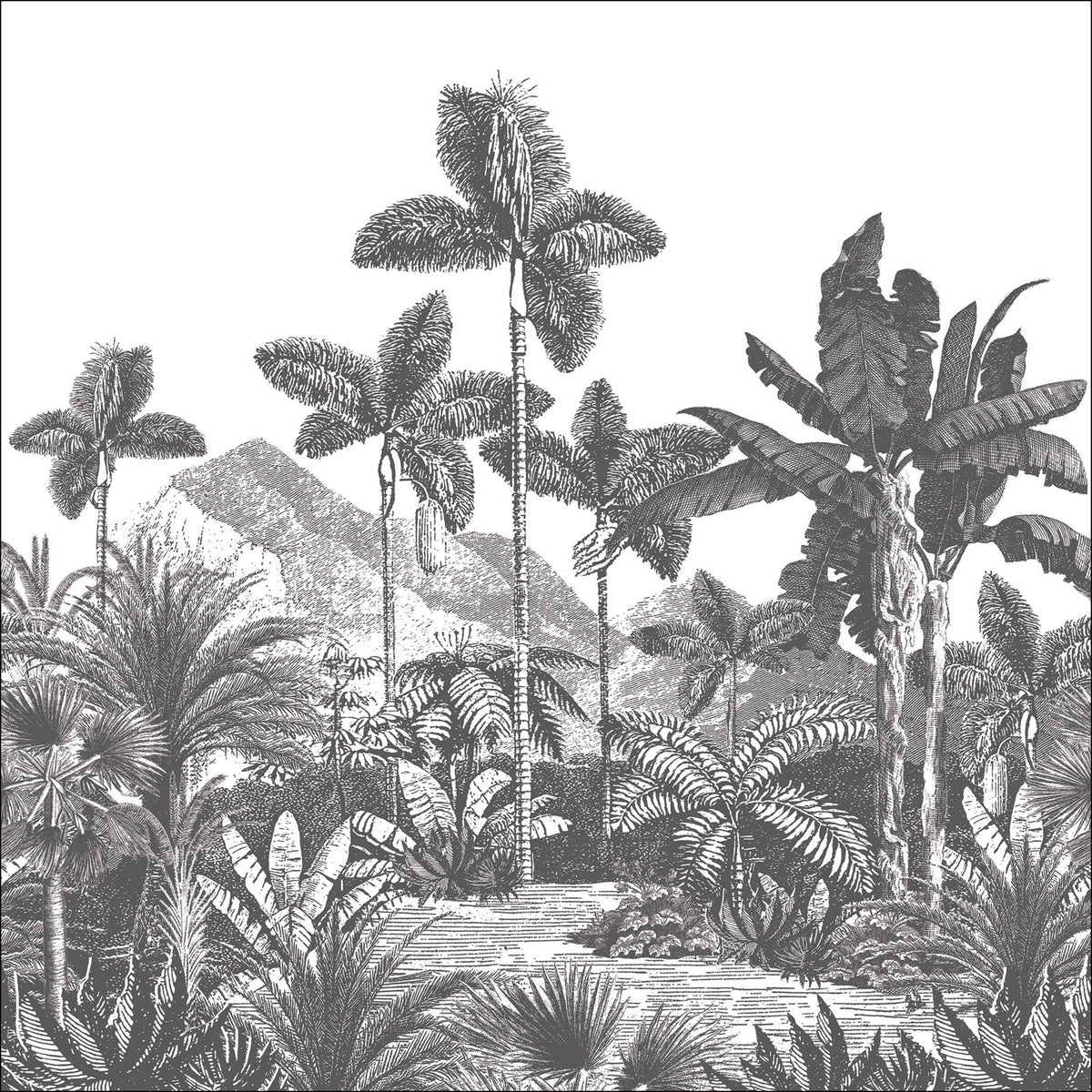 Exotic & Idyllic (2.5mx2.5m)