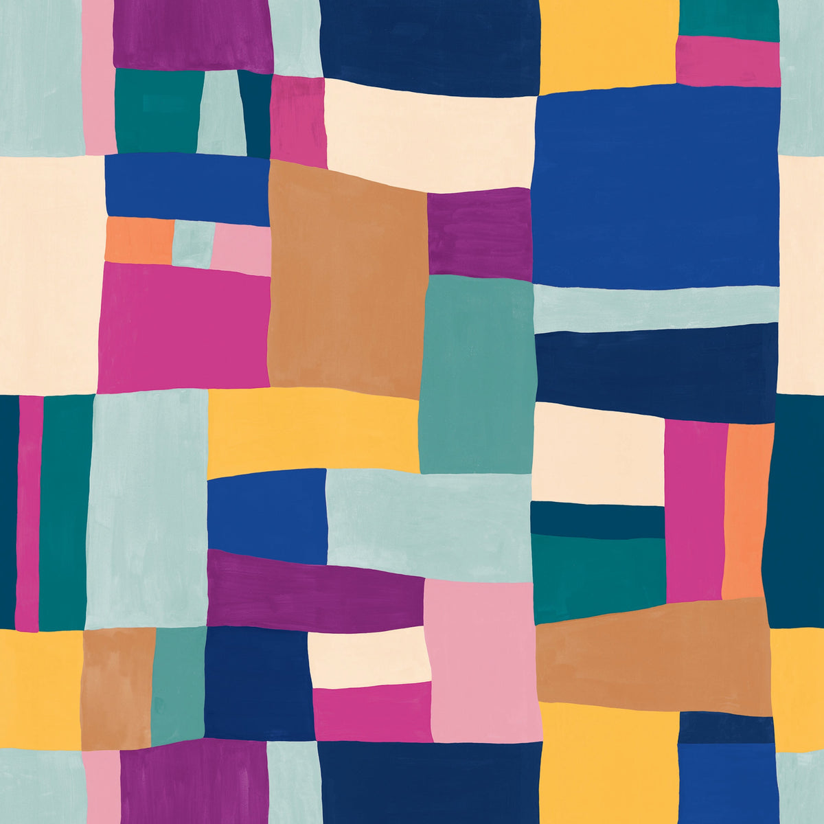Wonderfull Patchwork Multicoloured (2.5mx2.5m)