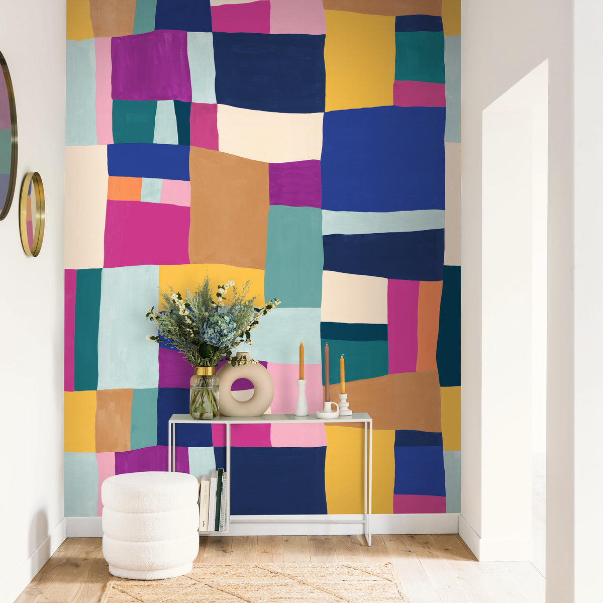 Wonderfull Patchwork Multicoloured (2.5mx2.5m)