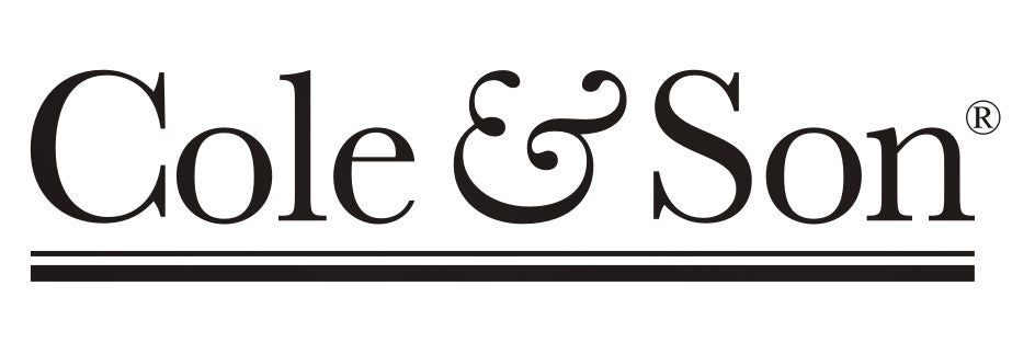 Cole & Son logo stylised black text on white background