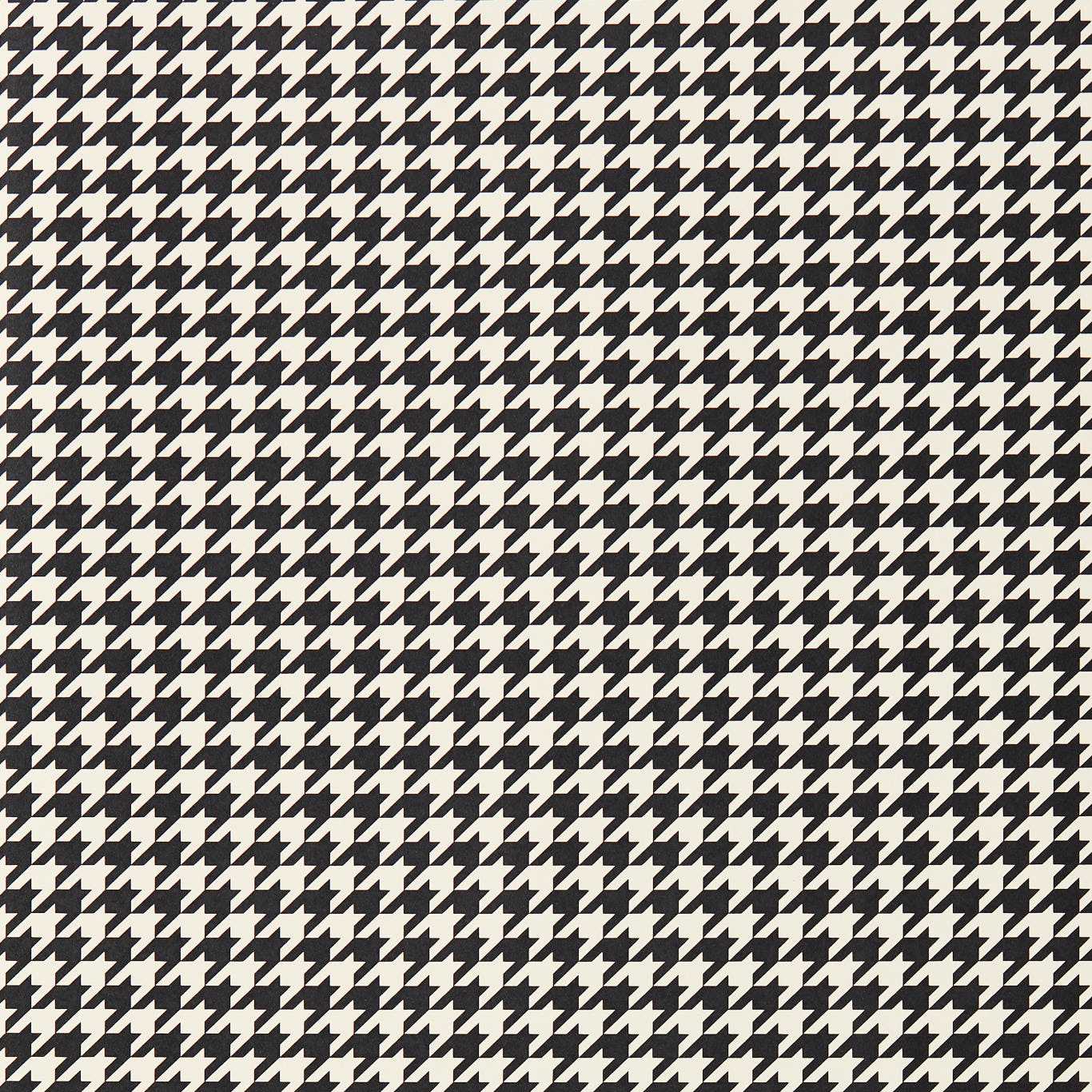 Houndstooth - Black Earth/Soft Focus