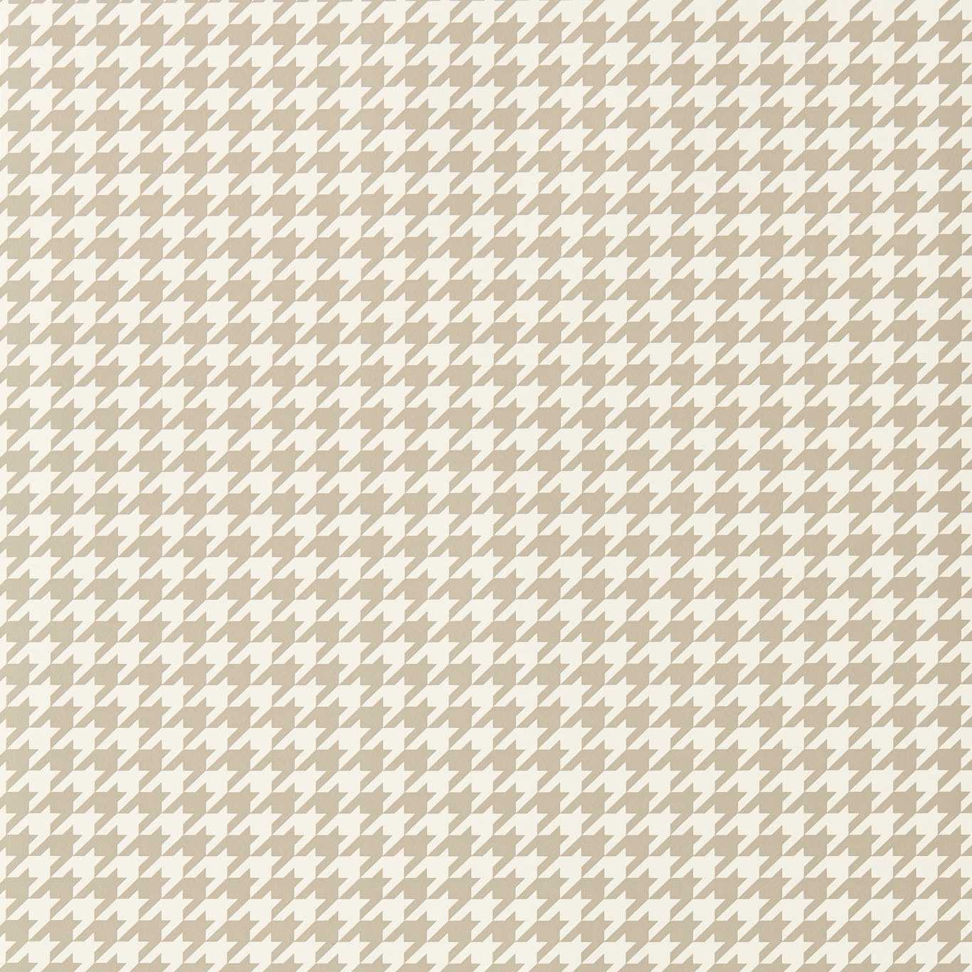 Houndstooth - Taupe/Soft Focus