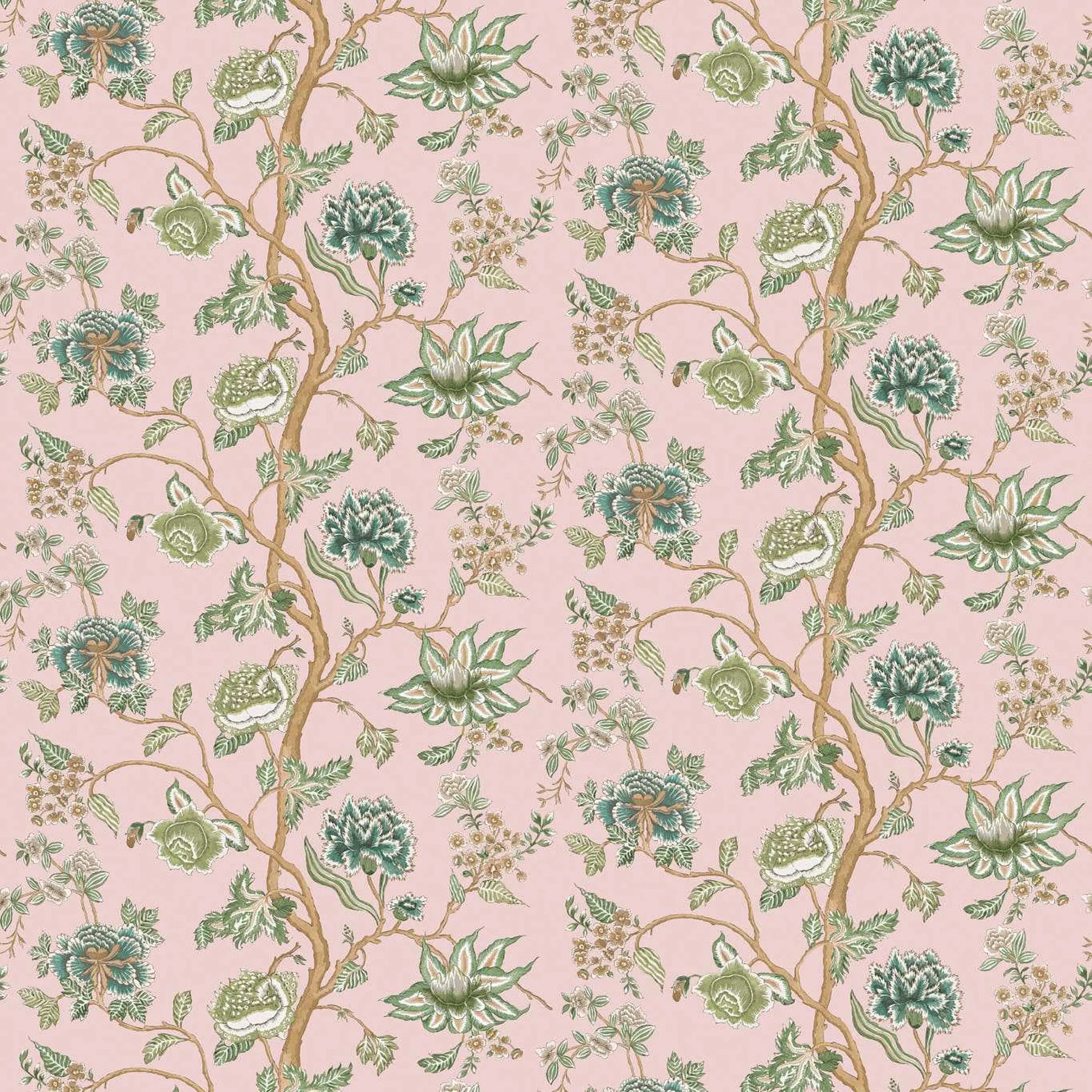 Indienne - Blush/Forest