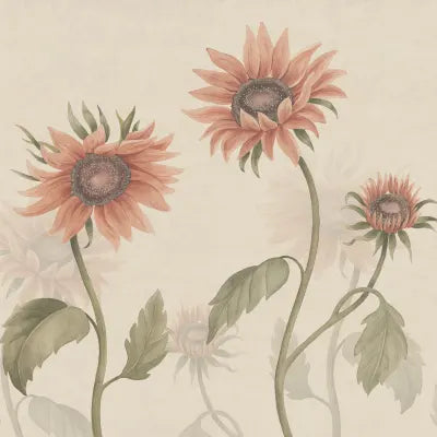 Sunflowers - Peach