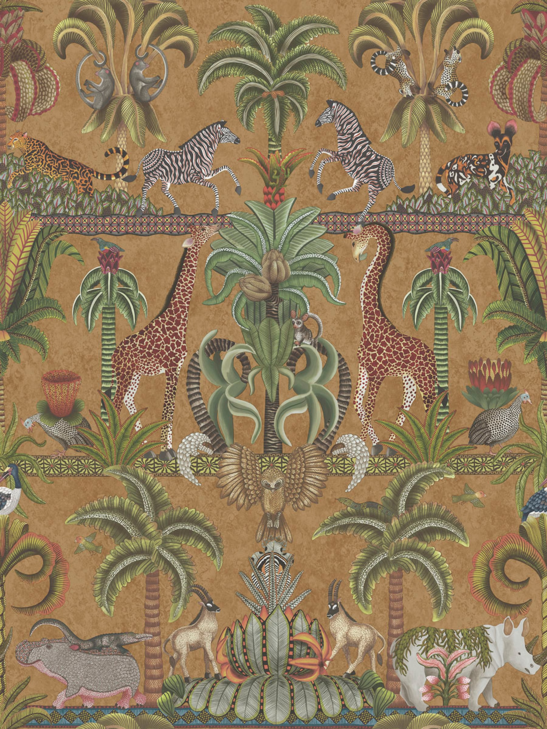 Afrika Kingdom - Metallic Bronze
