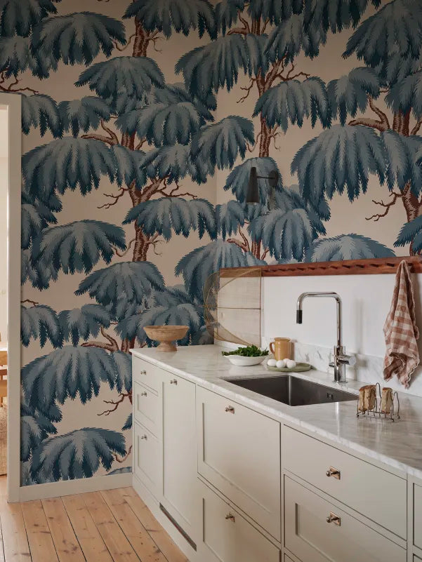 Alba Mural - Blue