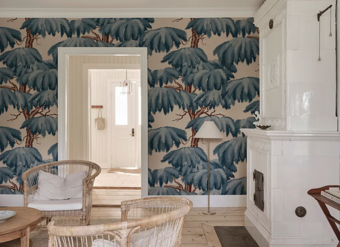Alba Mural - Blue