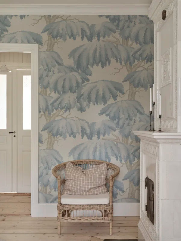 Alba Mural - Light Blue