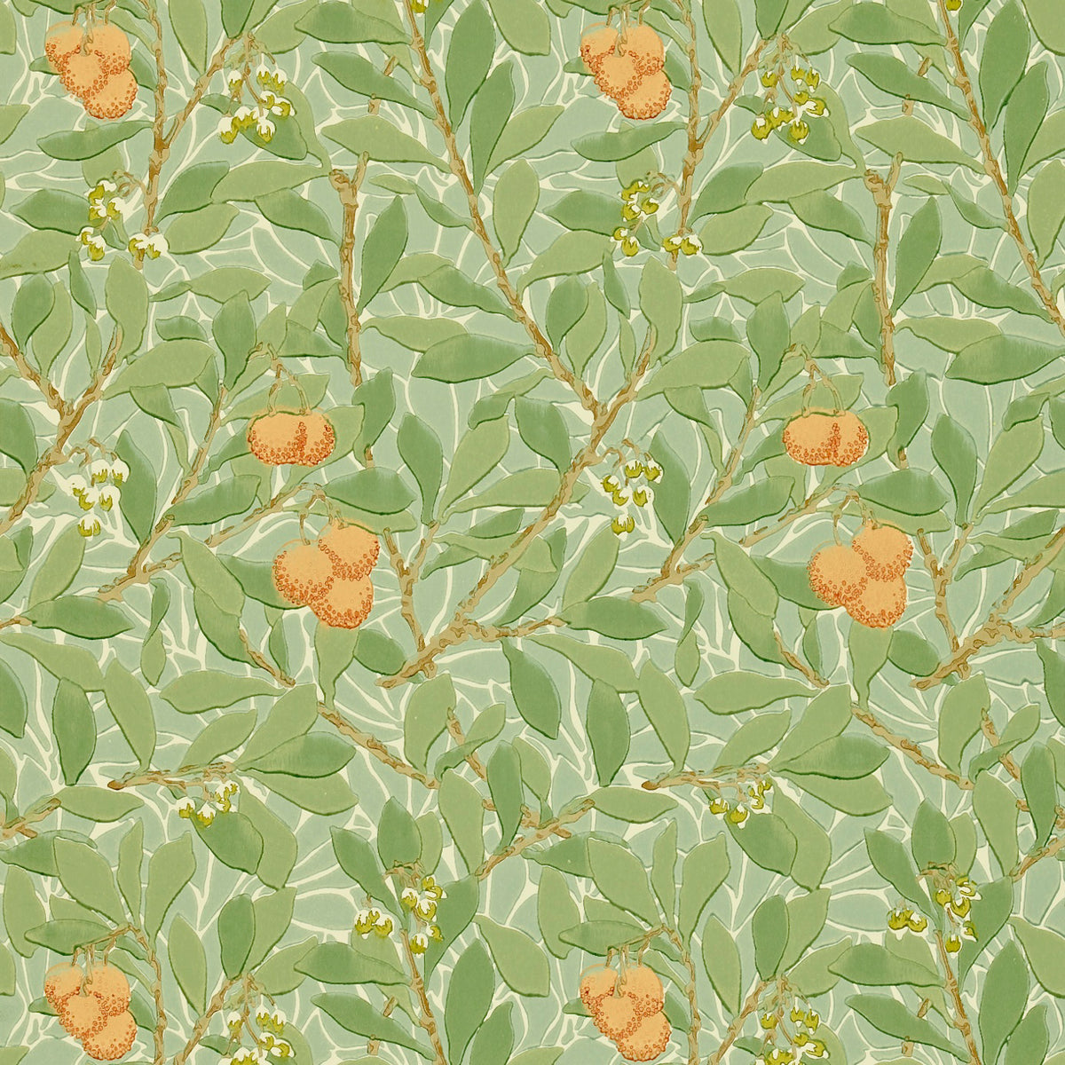 Arbutus - Green/Terracotta