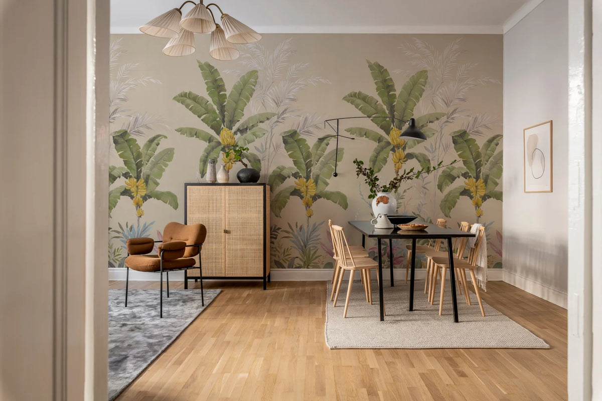 Banana Tree Jungle - Beige