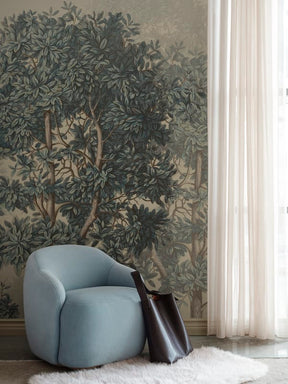 Charles Mural - Blue