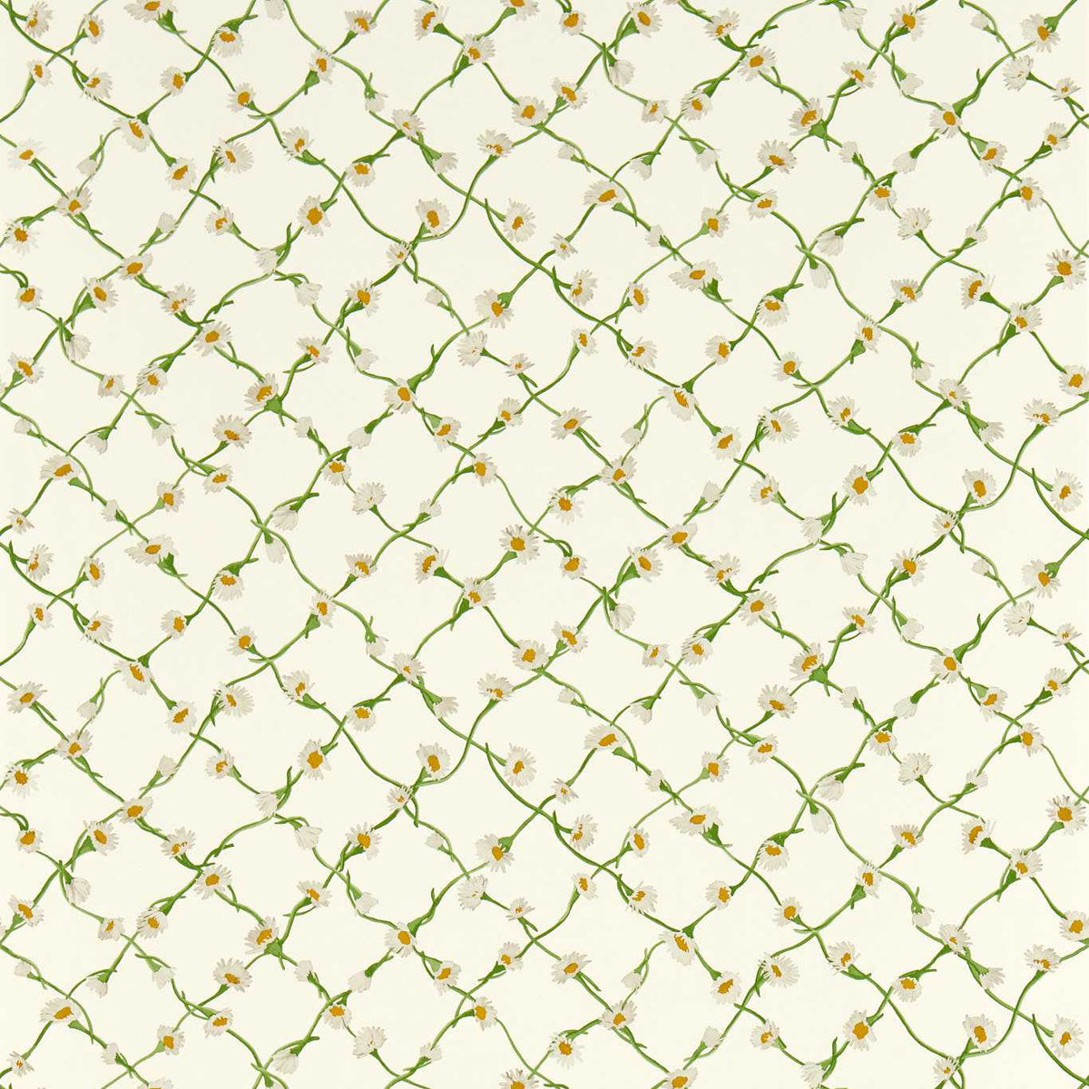 Daisy Trellis - Emerald/Pearl