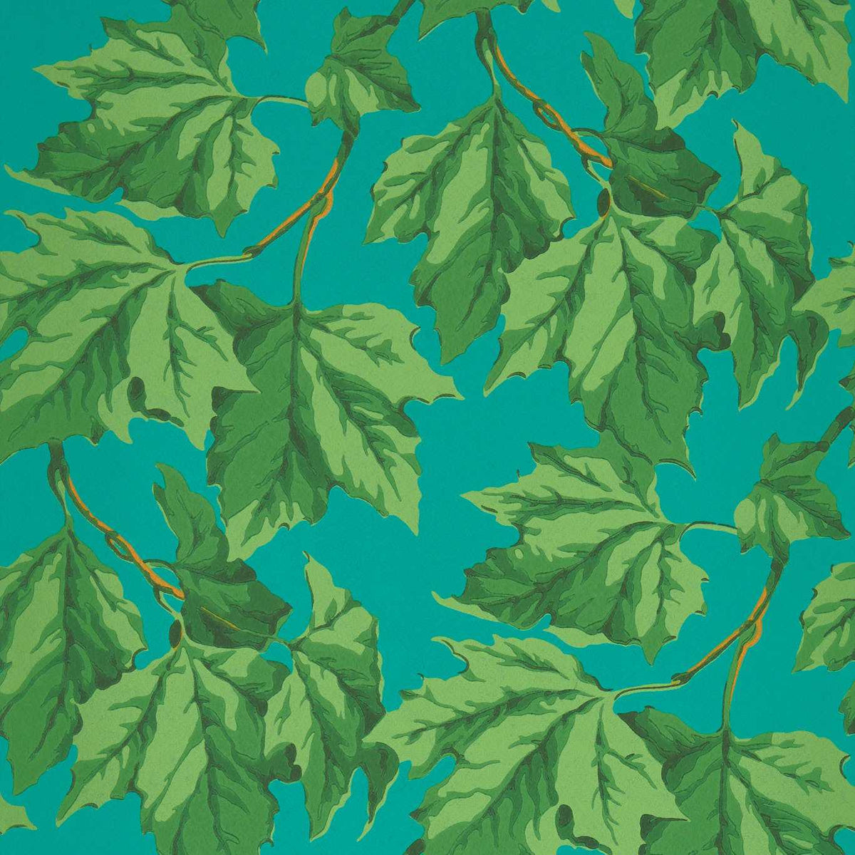 Dappled Leaf - Emerald/Teal