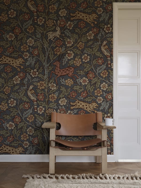Eden Mural - Classic Blue