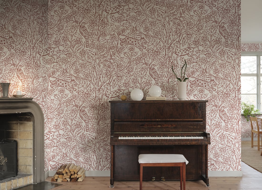 Eden Mural - Red