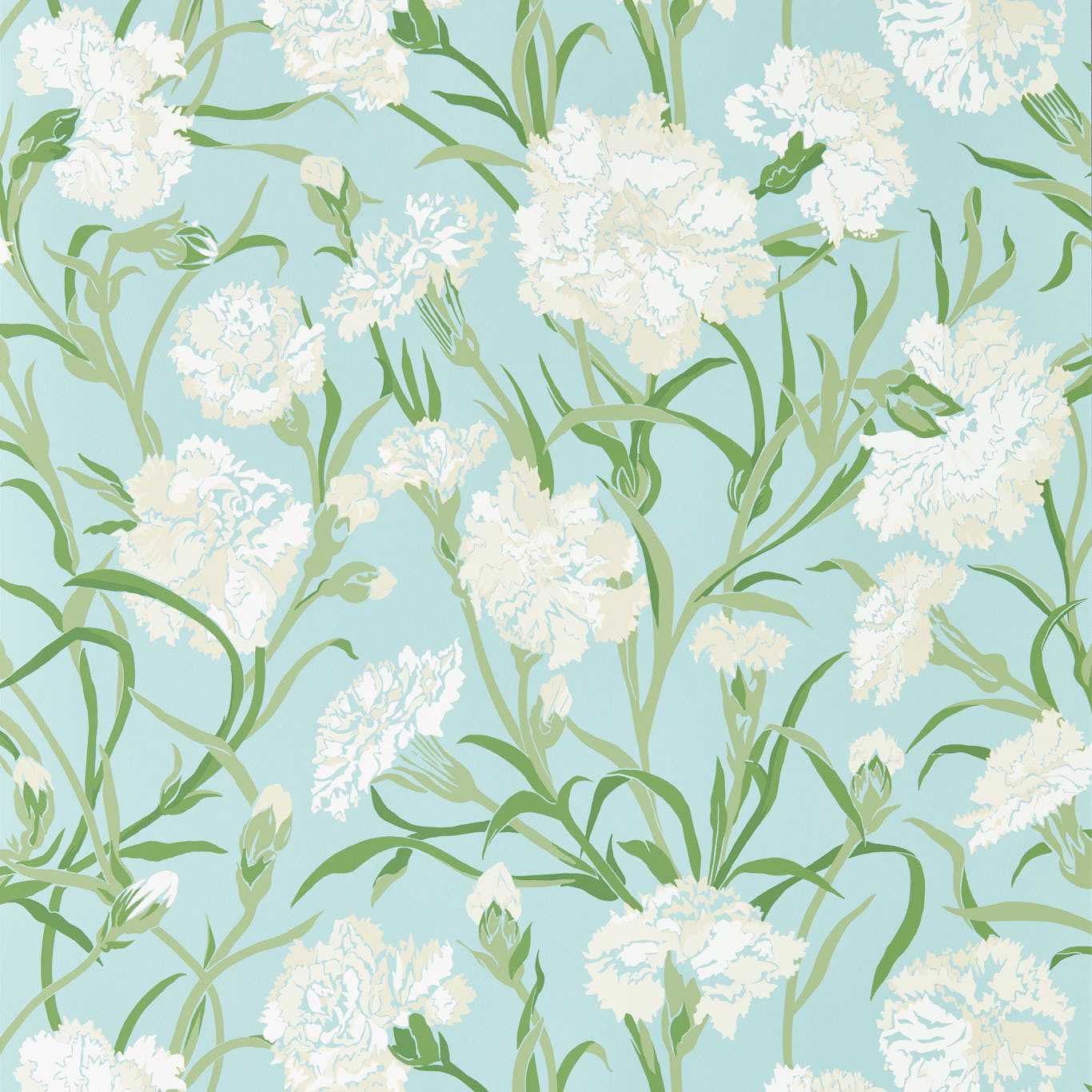 Fleur de Joie - Chalk/Emerald/Sky