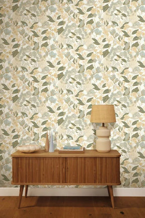 Flower Power May - Bleu Vert
