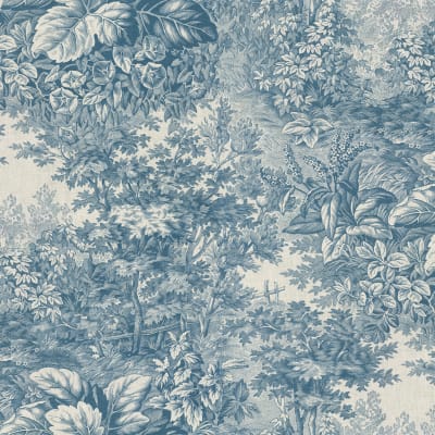Forest Toile - Blue