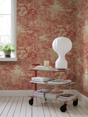 Forest Toile - Red