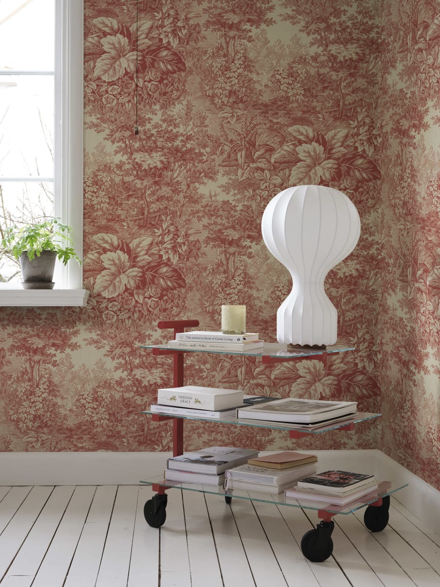 Forest Toile - Red