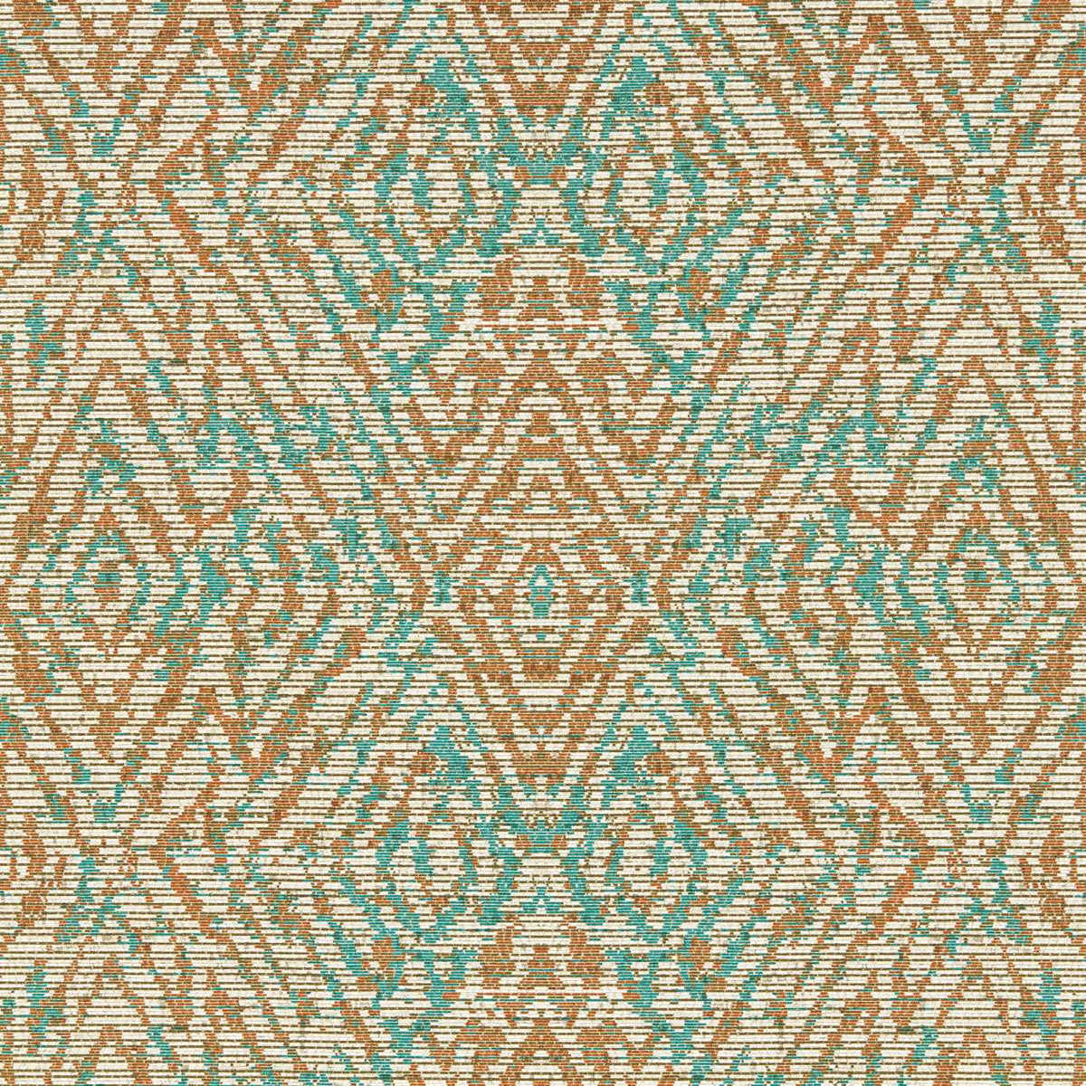 Hansha - Paprika/Teal