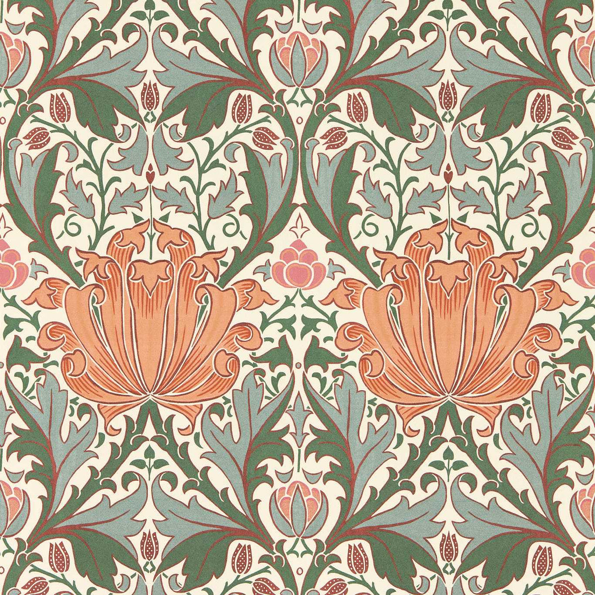 Helena - Peach/Teal