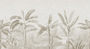 Tropical Palms - Beige