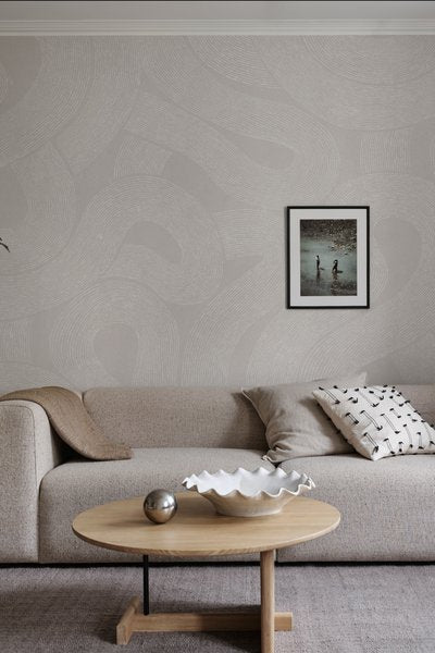 Zen Mural - Grey