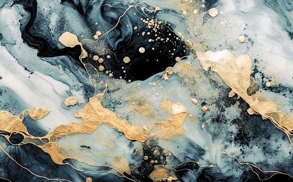 Marble Stream - Blue