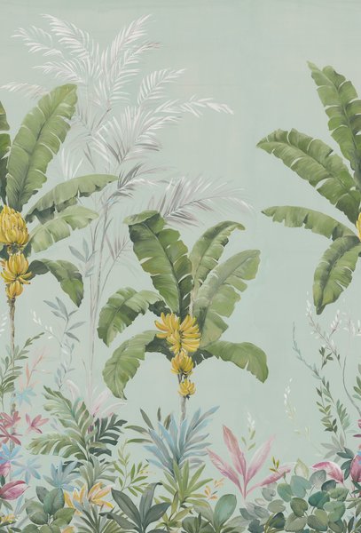Banana Tree Jungle - Light Blue
