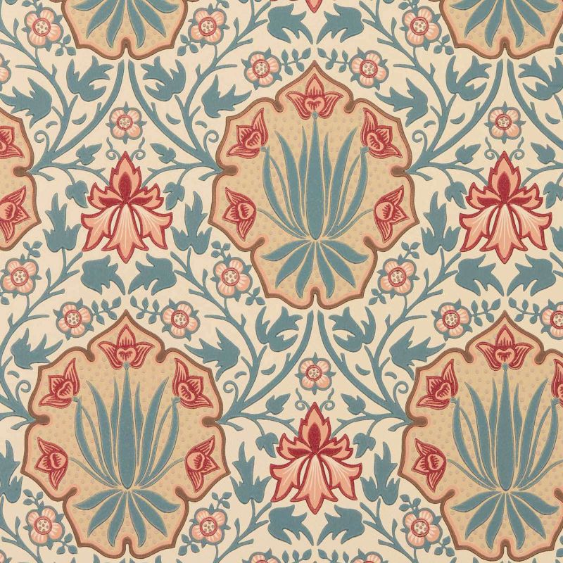 Iris & Rose - Indigo/Crimson
