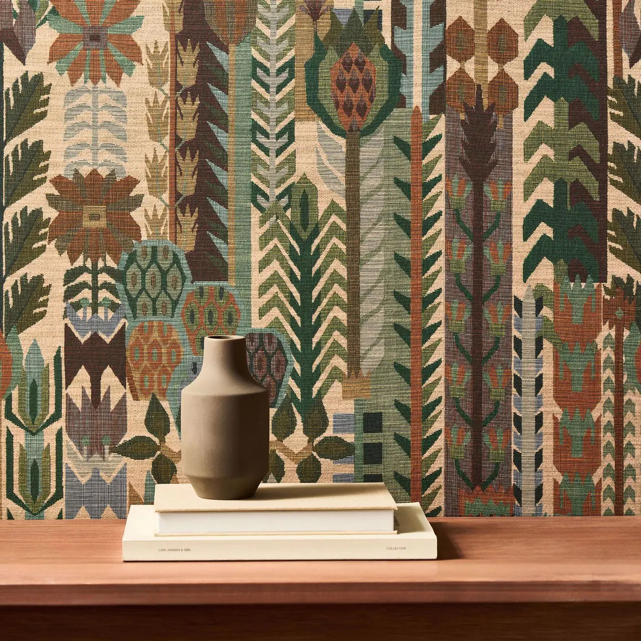 Kuparr - Evergreen/Terracotta