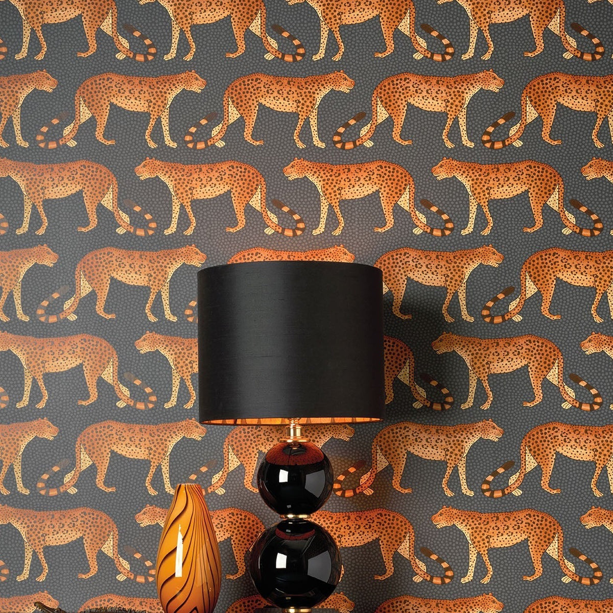 Leopard Walk - Blue