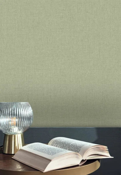 Linen Uni - Vert Eucalyptus