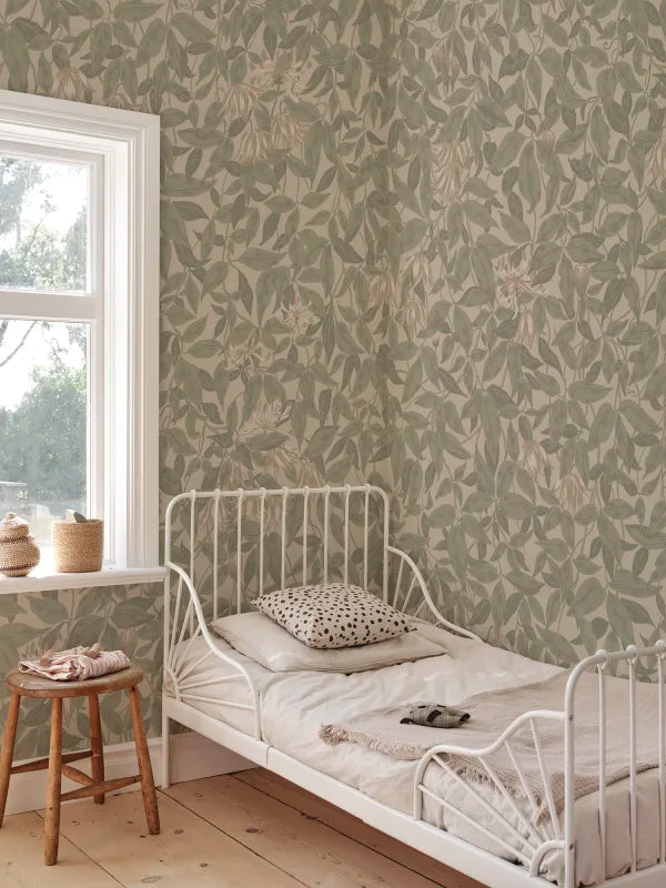 Linnea Mural - Garden Green