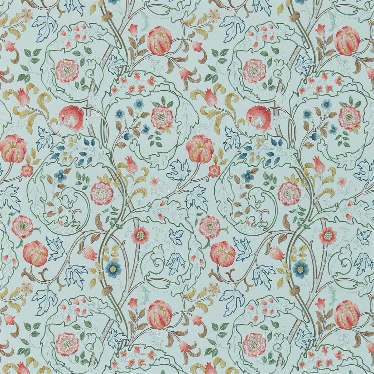 Mary Isobel - Silk Blue/Pink