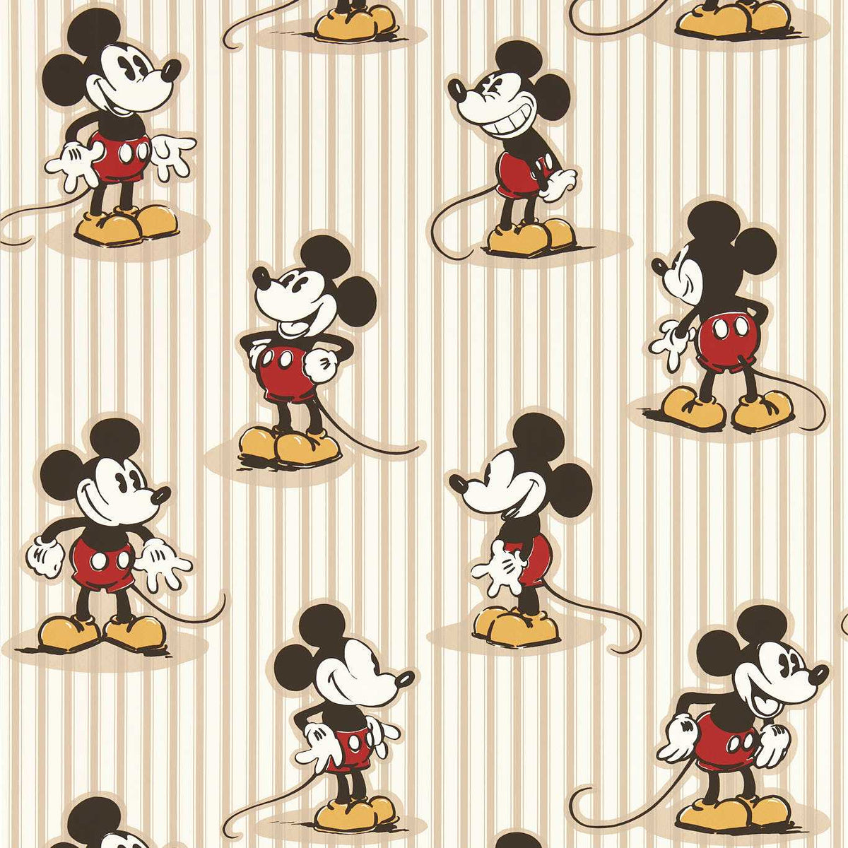 Mickey Stripe - Peanut
