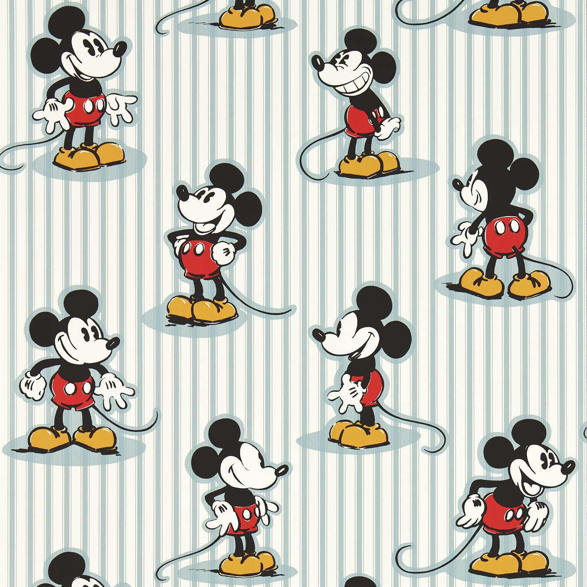 Mickey Stripe - Sea Salt
