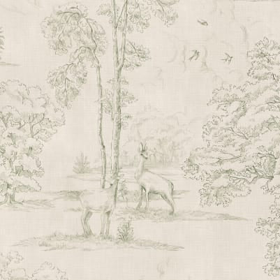 Montfort Mural - Olive Green