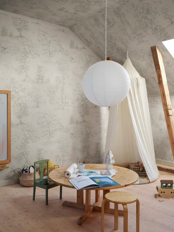 Montfort Mural - Olive Green