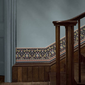 Ornamental Frieze - Indigo/Thyme